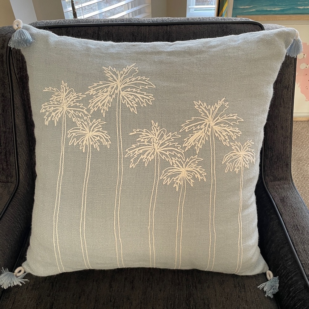 Serena & Lily Palm Pillows